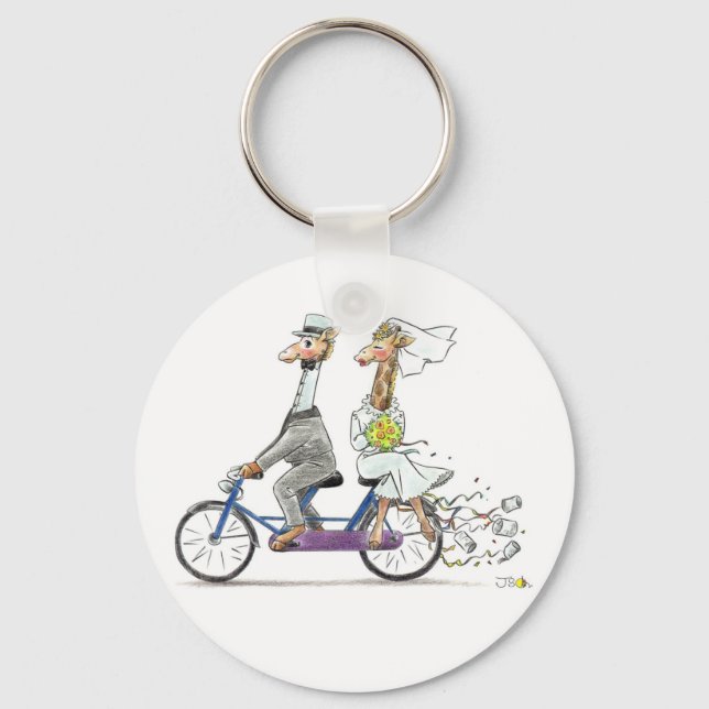 Llavero cadena de claves de boda (Anverso)