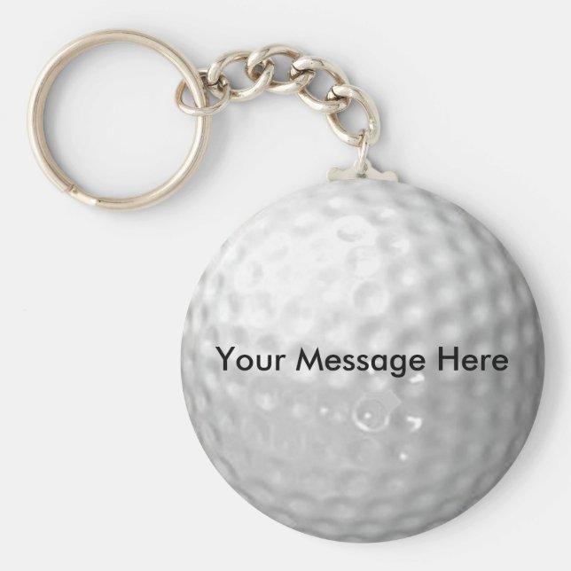 Llavero Cadena de claves de bolas de golf (Frente)