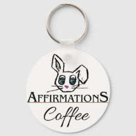 Llavero Cadena de claves de café de Affirmations