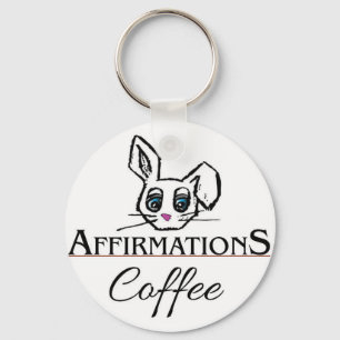 Llavero Cadena de claves de café de Affirmations