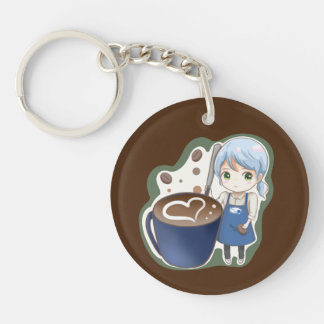 Llavero cadena de claves de café komugisui