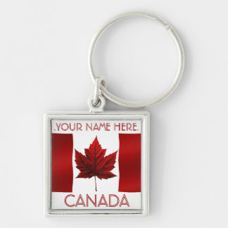 Llavero Cadena de claves de Canadá personalizada Cadena de