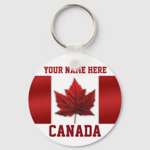 Llavero Cadena de claves de Canadá personalizada Keychain