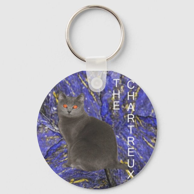 Llavero Cadena de claves de Chartreux (Anverso)