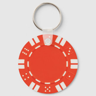 Llavero cadena de claves de chip de poker