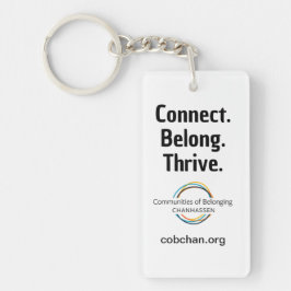 Llavero Cadena de claves de CoBC - Conéctese a Belong Thri