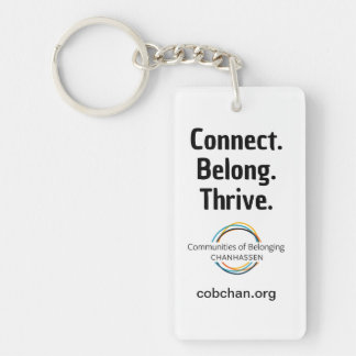 Llavero Cadena de claves de CoBC - Conéctese a Belong Thri