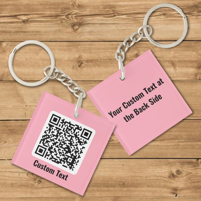 Llavero Cadena de claves de código QR (Subido por el creador)