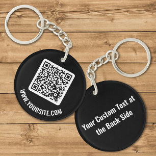 Llavero Cadena de claves de código QR