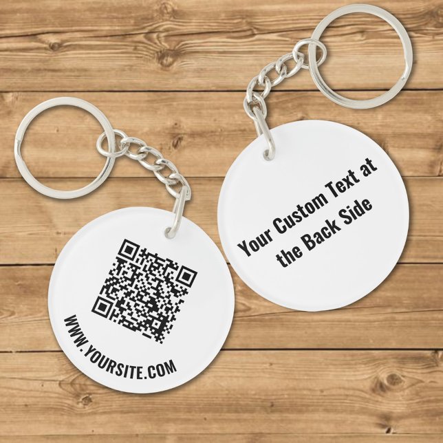 Llavero Cadena de claves de código QR (Subido por el creador)