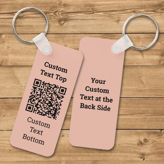 Llavero Cadena de claves de código QR (Subido por el creador)