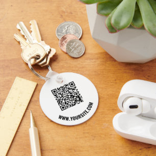 Llavero Cadena de claves de código QR