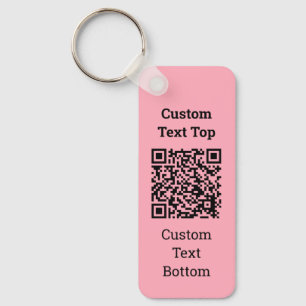 Llavero Cadena de claves de código QR
