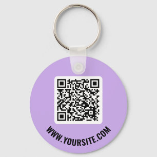 Llavero Cadena de claves de código QR