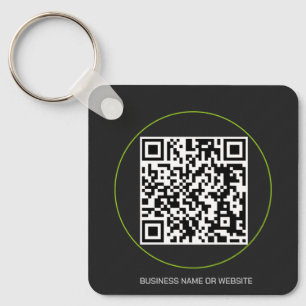 Llavero Cadena de claves de código QR del personalizado