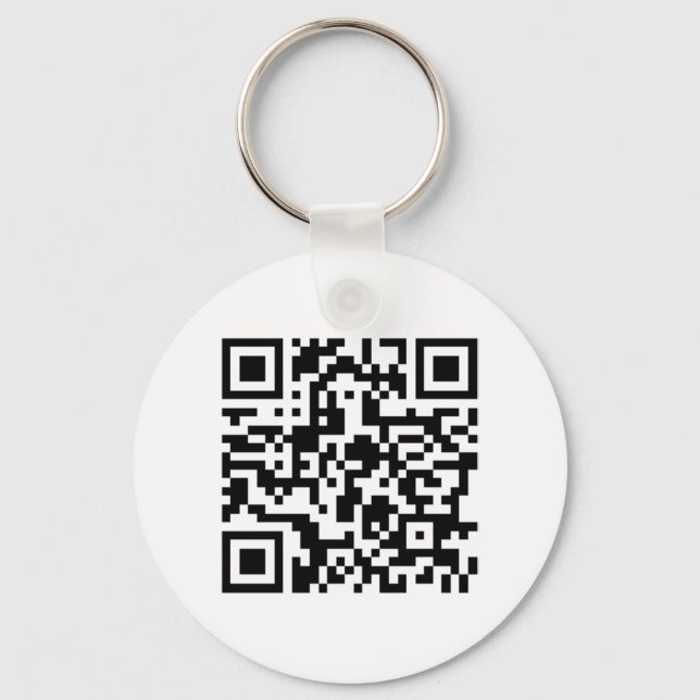 Llavero cadena de claves de código qrcode (Anverso)