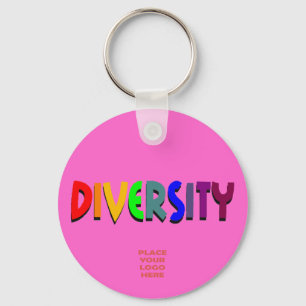 Llavero Cadena de claves de color rosa caliente Personaliz