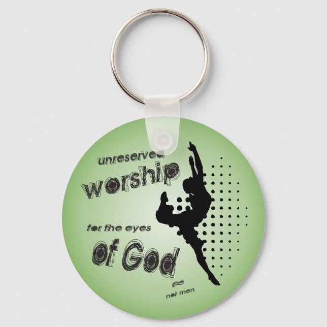 Llavero Cadena de claves de culto sin reservas (Anverso)