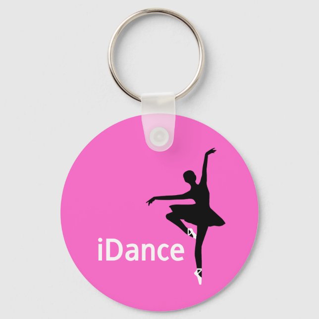Llavero Cadena de claves de danza (I Dance) (Anverso)