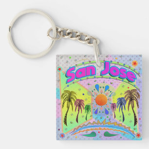 Llavero Cadena de claves de deseo de calma de San José