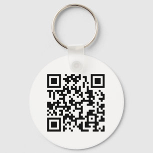 Llavero Cadena de claves de diseño de código QR