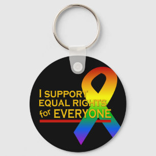Llavero Cadena de claves de Equal Rights Supporter