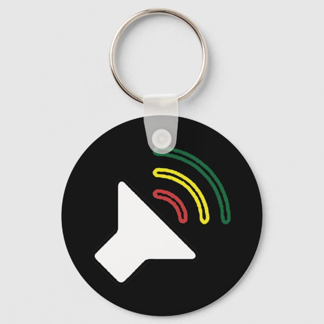 Llavero Cadena de claves de escucha de Reggae (Anverso)
