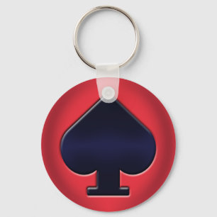 Llavero Cadena de claves de espacio de póquer