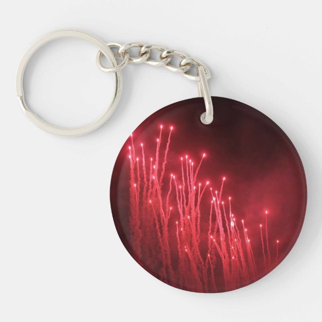 Llavero Cadena de claves de Fireworks (Frente)