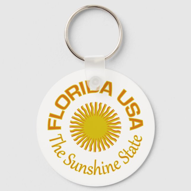 Llavero Cadena de claves de Florida - elegir estilo (Anverso)
