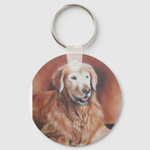 Llavero Cadena de claves de Golden Retriever