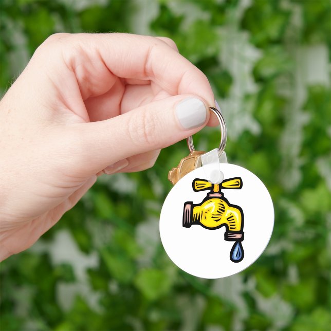 Llavero Cadena de claves de grifo de goteo (Subido por el creador)