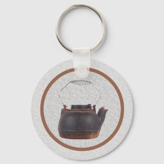 Llavero Cadena de claves de Kettle de Cobre