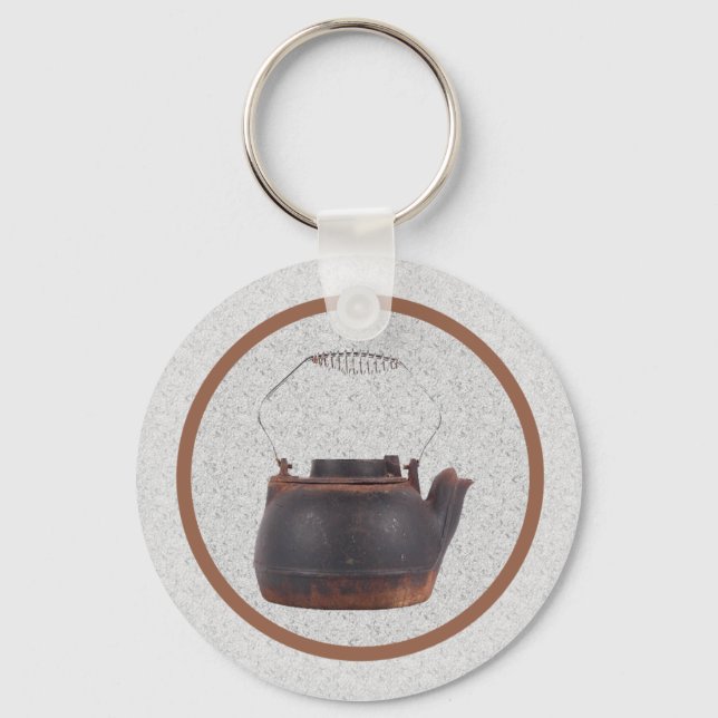 Llavero Cadena de claves de Kettle de Cobre (Anverso)