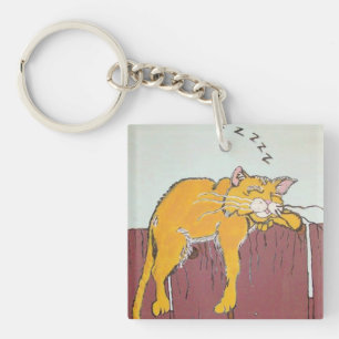 Llavero Cadena de claves de Kitty Durmiente