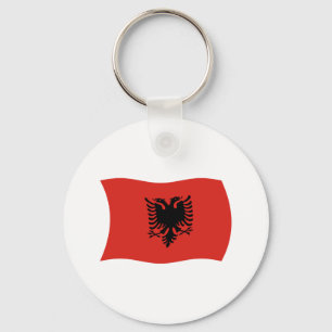 Llavero Cadena de claves de la bandera de Albania