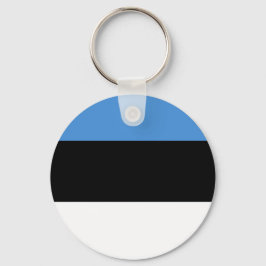 Llavero Cadena de claves de la bandera de Estonia