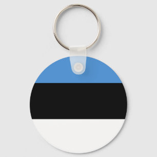 Llavero Cadena de claves de la bandera de Estonia