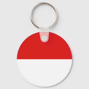 Llavero Cadena de claves de la bandera de Indonesia