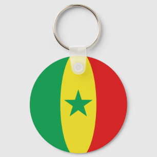Llavero Cadena de claves de la bandera de Senegal
