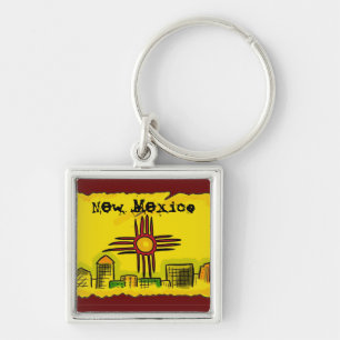 Llavero Cadena de claves de la bandera del estado del hori