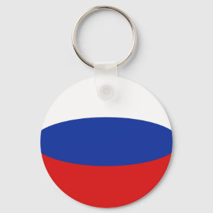 Llavero Cadena de claves de la bandera rusa