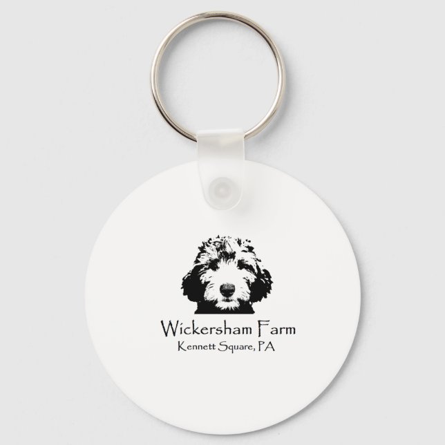Llavero Cadena de claves de la granja de Wickersham (Anverso)