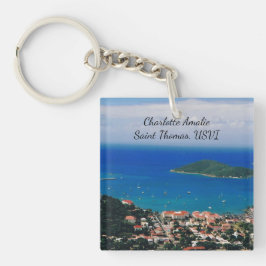 Llavero Cadena de claves de la isla de Santo Tomás
