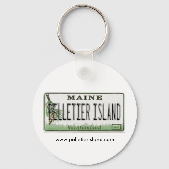 Llavero Cadena de claves de la isla Pelletier (Anverso)