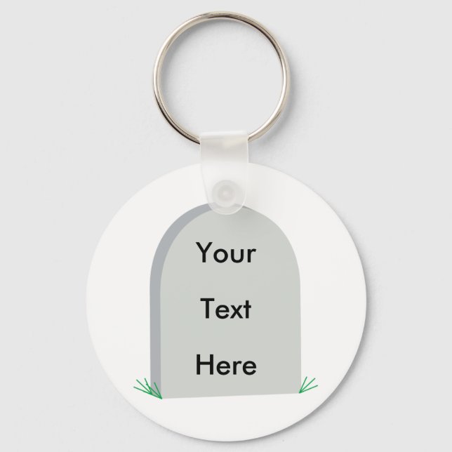 Llavero cadena de claves de la lápida (Anverso)