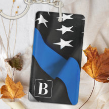 Cadena de claves de la policía personalizada de la