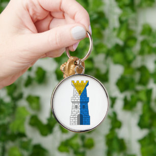 Llavero Cadena de claves de mantenimiento de desechos de S