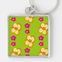 cadena de claves de mariposa