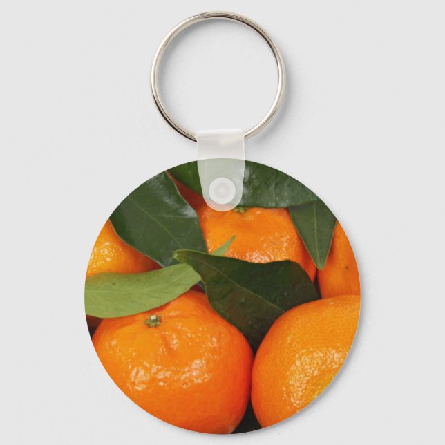 Llavero Cadena de claves de Naranjas mandarinos (Anverso)